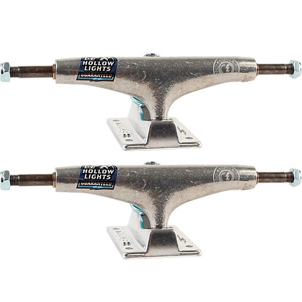 Thunder Trucks 147 Polished II Hollow Lights Polished Skateboard Trucks - 5.25" Hanger 8.0" Axle (Set of 2)