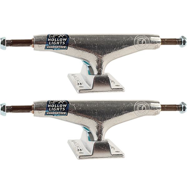 Thunder Trucks 148 Hollow Lights II Polished Skateboard Trucks - 5.5" Hanger 8.25" Axle (Set of 2)