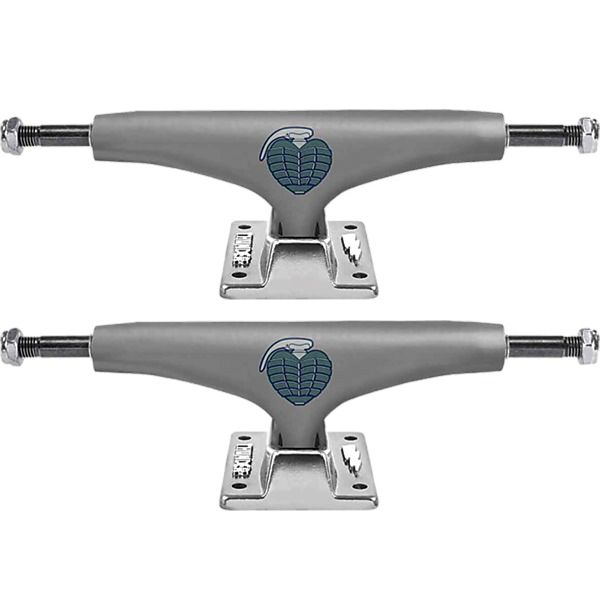 Thunder Trucks 147 Grenade Hollow Lights Grey / Polished Skateboard Trucks - 5.25" Hanger 8.0" Axle (Set of 2)