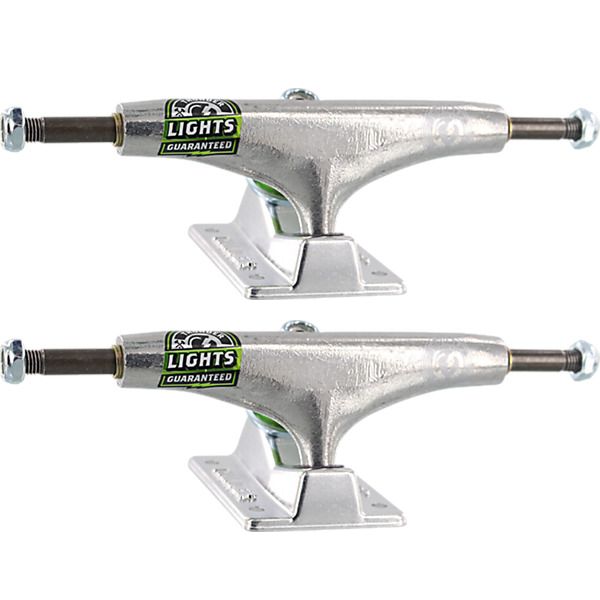 Thunder Trucks 145 Polished II Lights Polished Skateboard Trucks - 5.0" Hanger 7.62" Axle (Set of 2)