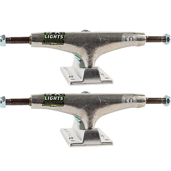 Thunder Trucks 147 Polished II Lights Skateboard Trucks - 5.25" Hanger 8.0" Axle (Set of 2)