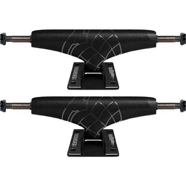 Thunder Trucks 149mm Light Night Black Skateboard Trucks - 5.75" Hanger 8.5" Axle (Set of 2)