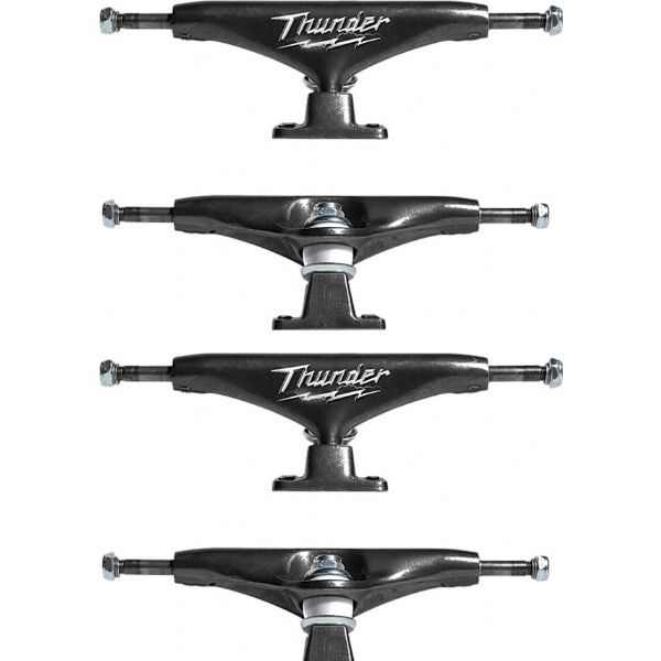 Thunder Trucks 148 Team T-II Voltage Dark Grey Skateboard Trucks - 5.5" Hanger 8.25" Axle (Set of 2) Thunder Trucks 148 Team T-II Voltage Dark Grey Skateboard Trucks - 5.5" Hanger 8.25" Axle (Set of 2)