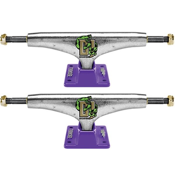Thunder Trucks Dashawn Jordan 149 Hollow Lights Polished / Purple Skateboard Trucks - 5.75" Hanger 8.5" Axle (Set of 2)