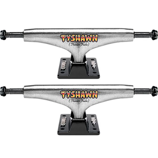 Thunder Trucks Tyshawn Jones 151mm So Good Hollow Lights Polished / Black Skateboard Trucks - 6.0" Hanger 8.75" Axle (Set of 2)