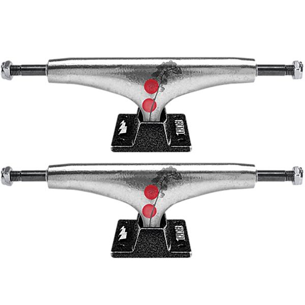 Thunder Trucks Sarah Meurle 147 Hollow Light Emulsion Polished / Black Skateboard Trucks - 5.25" Hanger 8.0" Axle (Set of 2)