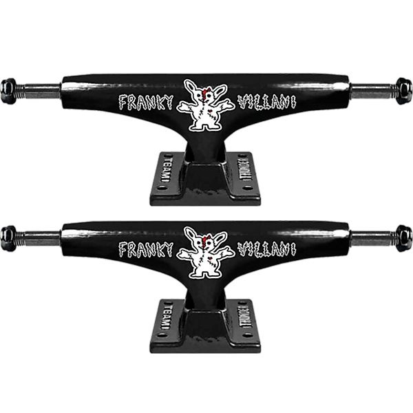 Thunder Trucks Franky Villani 147 To Pieces Black / Black Skateboard Trucks - 5.25" Hanger 8.0" Axle (Set of 2)