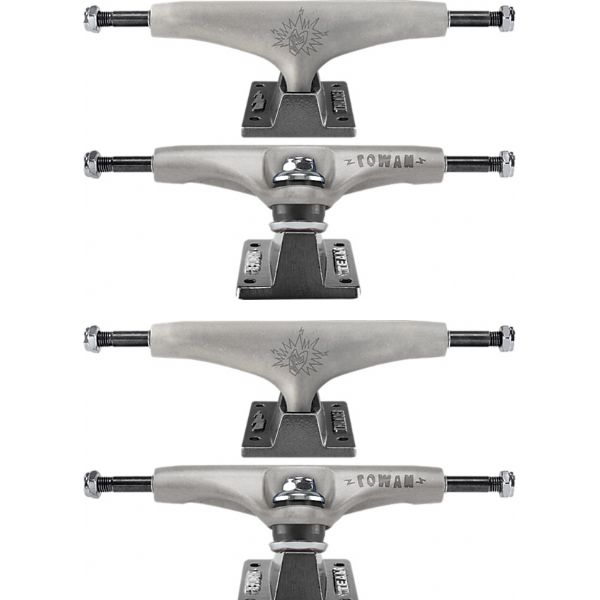 Thunder Trucks Rowan Zorilla 149 Zapt Raw / Gunmetal Skateboard Trucks - 5.75" Hanger 8.5" Axle (Set of 2) Thunder Trucks Rowan Zorilla 149 Zapt Raw / Gunmetal Skateboard Trucks - 5.75" Hanger 8.5" Axle (Set of 2)