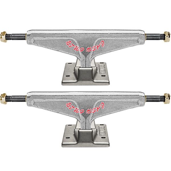 Venture Trucks Team Edition Cash Only High Polished / Raw Skateboard Trucks - 5.25" Hanger 8.0" Axle (Set of 2)