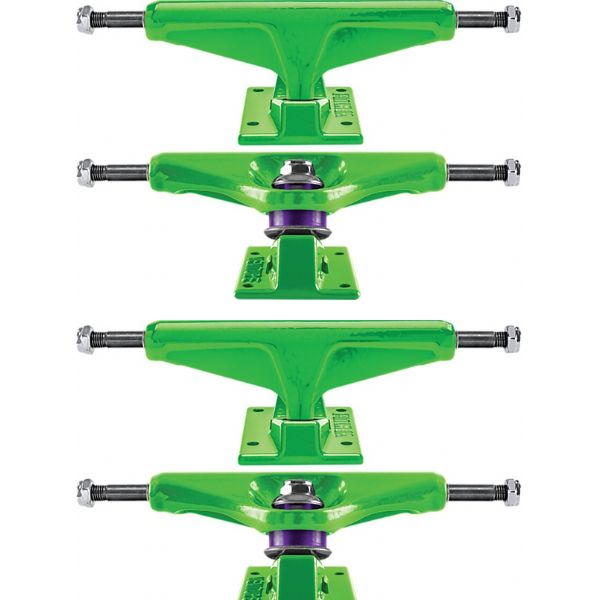 Venture Trucks V-Forged High Green Machine Skateboard Trucks - 5.8" Hanger 8.5" Axle (Set of 2) Venture Trucks V-Forged High Green Machine Skateboard Trucks - 5.8" Hanger 8.5" Axle (Set of 2)