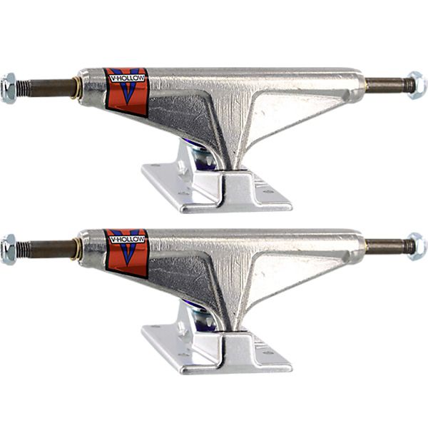 Venture Trucks All Polished V-Hollow High Polished Skateboard Trucks - 5.8" Hanger 8.5" Axle (Set of 2)