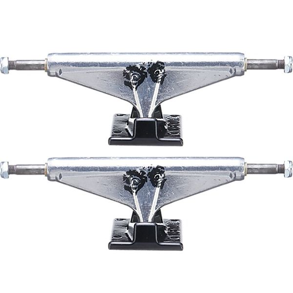 Venture Trucks Dane Barker Pro Edition Low Polished / Black Skateboard Trucks - 5.2" Hanger 8.0" Axle (Set of 2)