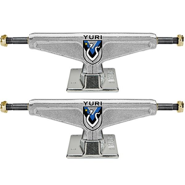 Venture Trucks Yuri Facchini V-Hollow High Polished Skateboard Trucks - 5.6" Hanger 8.25" Axle (Set of 2)
