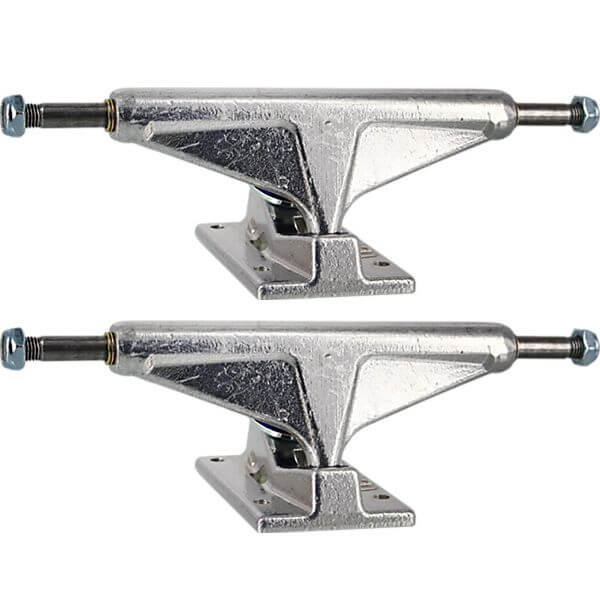 Venture Trucks Polished High Skateboard Trucks - 5.0" Hanger 7.75" Axle (Set of 2)