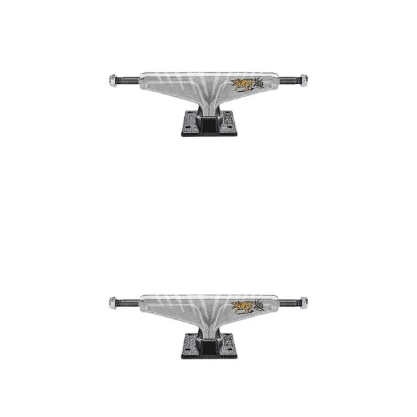 Venture Trucks Gabriel Summers V-Hollow Polished / Black Skateboard Trucks - 5.6" Hanger 8.25" Axle (Set of 2)