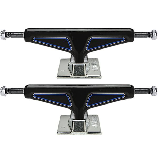 Venture Trucks Bobby Worrest Custom V-Lights High Black / Polished Skateboard Trucks - 5.2" Hanger 8.0" Axle (Set of 2)