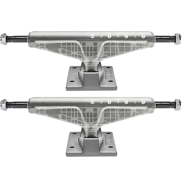 Venture Trucks Bobby Worrest Plaza High Polished Skateboard Trucks - 5.6" Hanger 8.25" Axle (Set of 2)