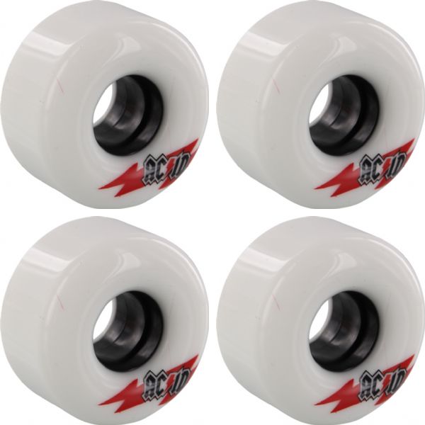 Acid Chemical Wheels Funner Skateraid White Skateboard Wheels - 54mm 86a (Set of 4)