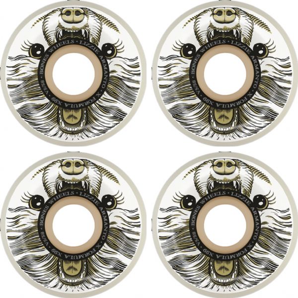 Bones Wheels Lizzie Armanto XF V5 Alma Mutter Skateboard Wheels - 58mm 99a (Set of 4)