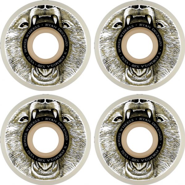 Bones Wheels Ryan Decenzo XF V5 Bear Grills Skateboard Wheels - 52mm 99a (Set of 4)