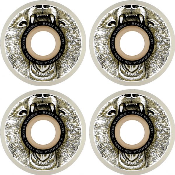 Bones Wheels Ryan Decenzo XF V5 Bear Grills Skateboard Wheels - 54mm 99a (Set of 4)