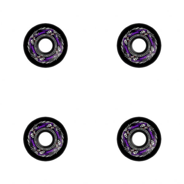 Bones Wheels Braden Hoban XF V6 Reaper Black Skateboard Wheels - 54mm 99a (Set of 4) Bones Wheels Braden Hoban XF V6 Reaper Black Skateboard Wheels - 54mm 99a (Set of 4)