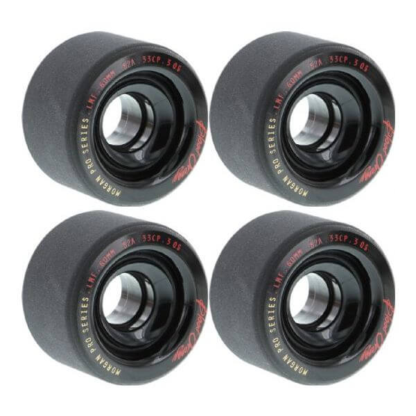 Blood Orange Liam Morgan Pro Series Black Skateboard Wheels - 60mm 82a (Set of 4)