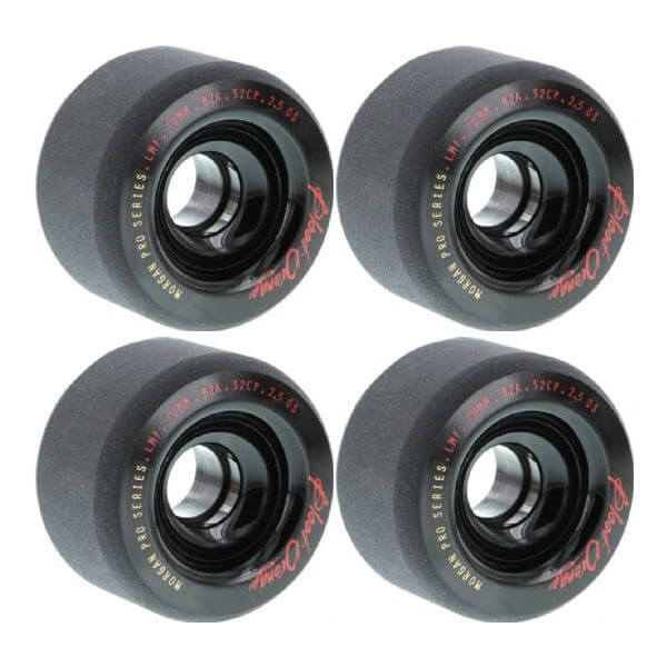 Blood Orange Liam Morgan Morgan Series Black Skateboard Wheels - 70mm 82a (Set of 4)