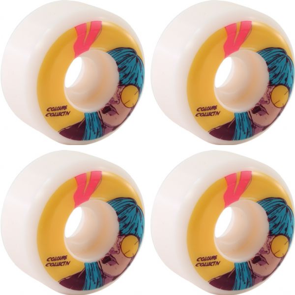 Colours Collectiv Skateboards Diber Kato Skateboard Wheels - 52mm 101a (Set of 4)