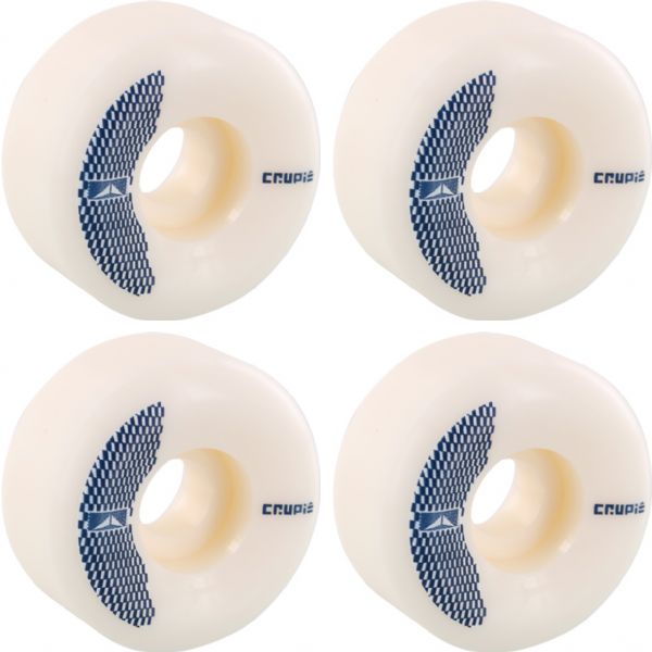 Crupie Wheels Square Spring Skateboard Wheels - 53mm 101a (Set of 4)