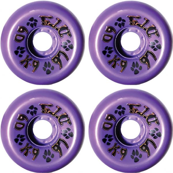 Dogtown Skateboards K-9's Purple Skateboard Wheels - 60mm 97a (Set of 4) Dogtown Skateboards K-9's Purple Skateboard Wheels - 60mm 97a (Set of 4)