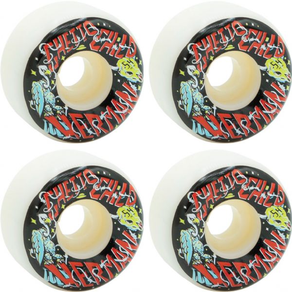 Ghetto Child Bryan Herman Mojave White Skateboard Wheels - 54mm 99a (Set of 4)