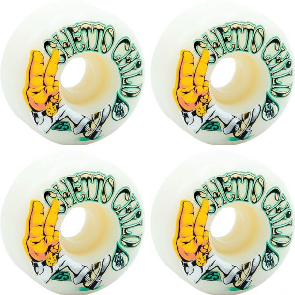 Ghetto Child Torey Pudwill Imagine White Skateboard Wheels - 54mm 99a (Set of 4)