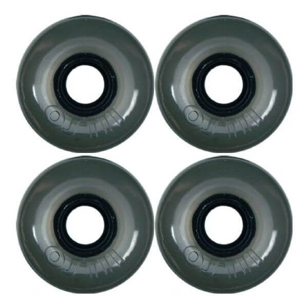 OJ Wheels Hot Juice Trans Black Longboard Wheels - 60mm 78a (Set of 4)