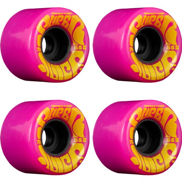 OJ Wheels Mini Super Juice Pink Skateboard Wheels 55mm 78a (Set of 4