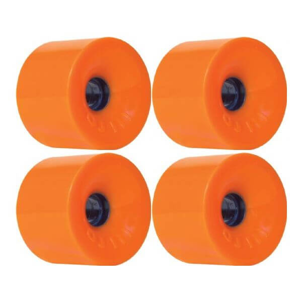 OJ Wheels Thunder Juice Neon Orange Skateboard Wheels - 75mm 78a (Set of 4)
