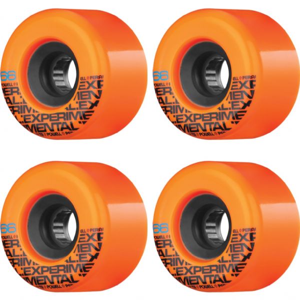 Powell Peralta ATF Beta Paster Orange / Black Skateboard Wheels - 69mm 78a (Set of 4)