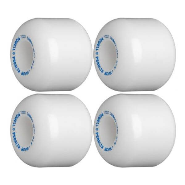 Powell Peralta Mini-Cubic White Skateboard Wheels - 64mm 95a (Set of 4)