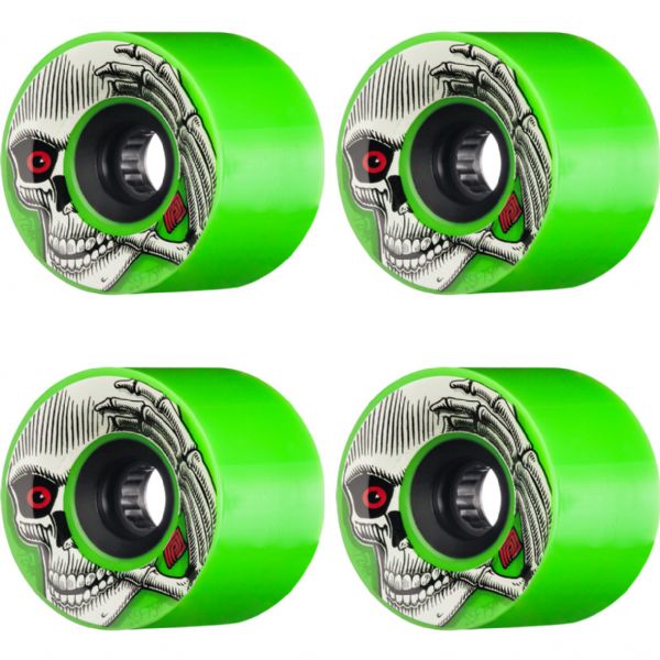 Powell Peralta Kevin Reimer Pro Green Skateboard Wheels - 72mm 75a (Set of 4)