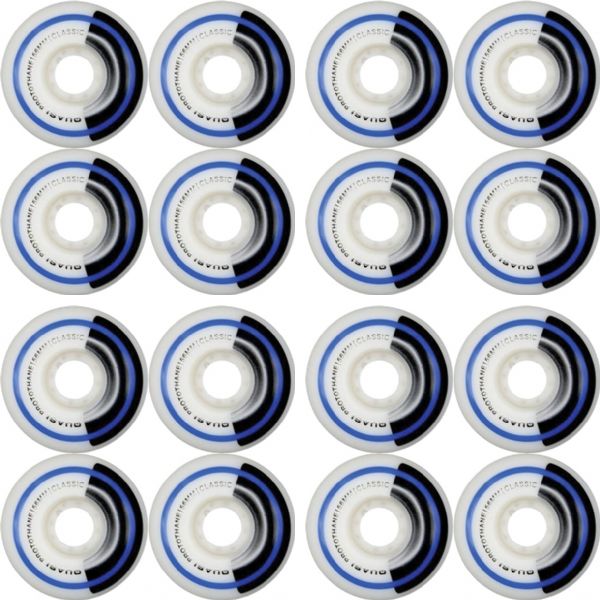 Quasi Skateboards Class White Skateboard Wheels - 56mm 83b (Set of 4)