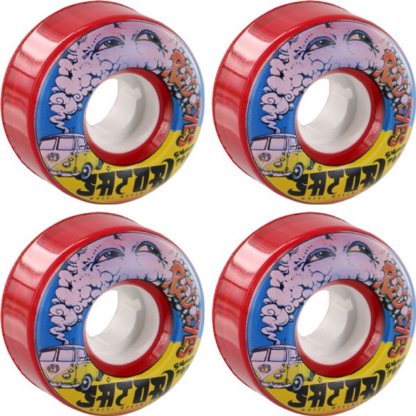 Satori Movement Red Eyes Skateboard Wheels - 54mm 78a (Set of 4)
