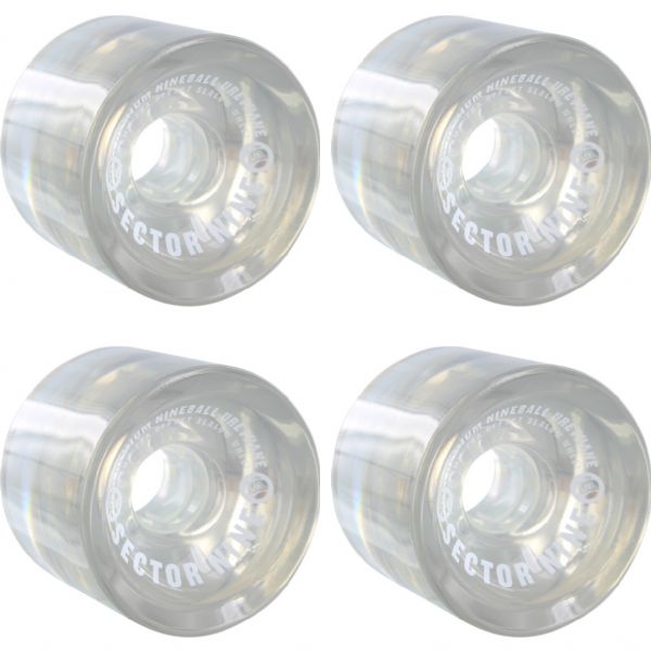 Sector 9 Nineballs Slalom Smoke Skateboard Wheels - 69mm 78a (Set of 4)