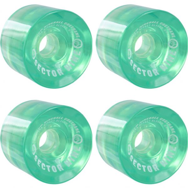 Sector 9 Nineballs Mint Skateboard Wheels - 72mm 78a (Set of 4)