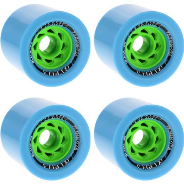 Seismic Skate Systems Alpha BlackOps Blue Skateboard Wheels 75.5mm