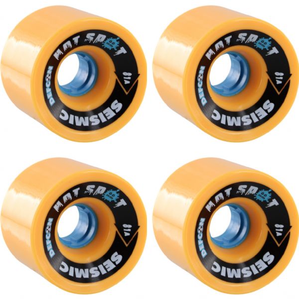 Seismic Skate Systems Hot Spot Mango Defcon Skateboard Wheels - 66mm 81a (Set of 4)