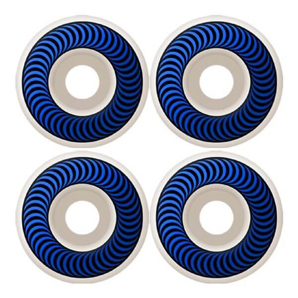 Spitfire Wheels Classics Blue / Black Skateboard Wheels - 56mm 99a (Set of 4)