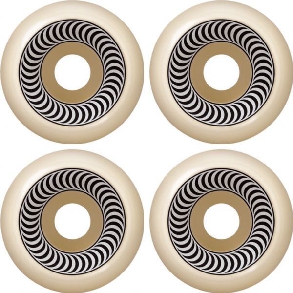 Spitfire Wheels Formula Four OG Classics Natural White / Silver Skateboard Wheels - 54mm 99a (Set of 4)