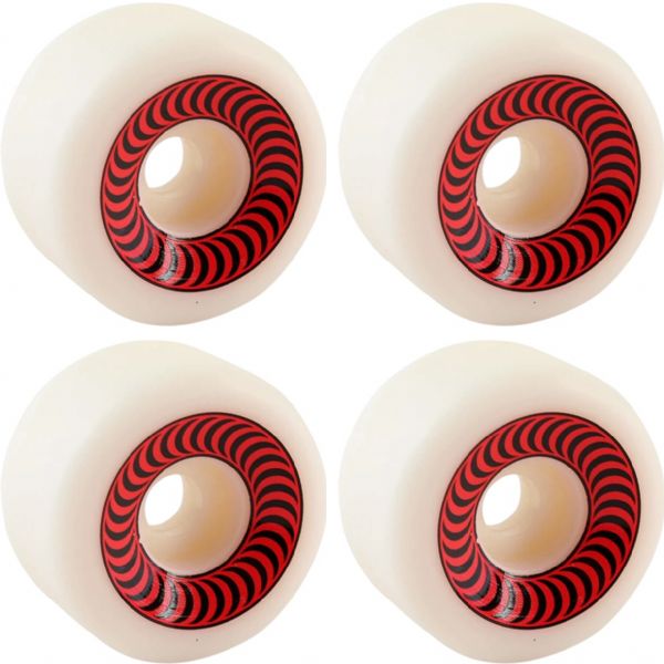 Spitfire Wheels Formula Four OG Classic Natural / Red Skateboard Wheels - 60mm 99a (Set of 4)