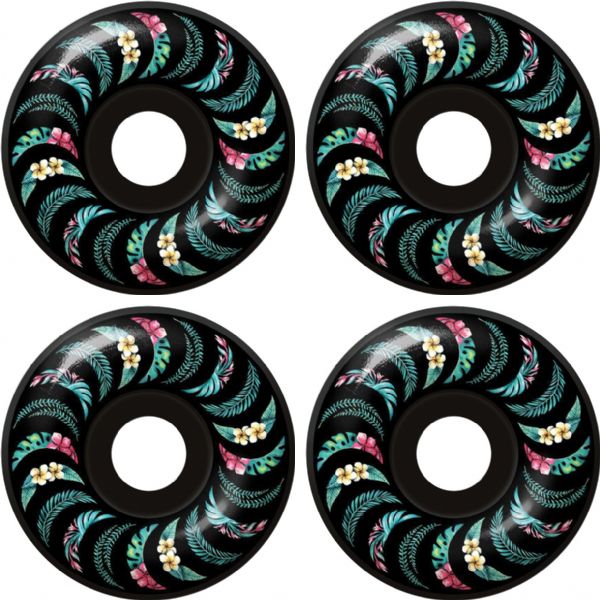 Spitfire Wheels Formula Four Classic Black Skateboard Wheels - 55mm 99a (Set of 4)