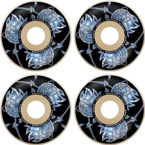 Spitfire Wheels Formula Four Radial Bighead Rose Natural Skateboard Wheels - 54mm 99a (Set of 4) Spitfire Wheels Formula Four Radial Bighead Rose Natural Skateboard Wheels - 54mm 99a (Set of 4)